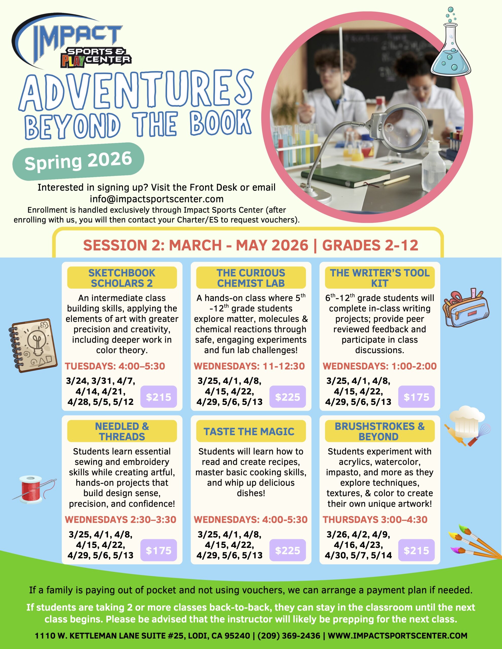 NEW Adventures Beyond The Book Spring 2